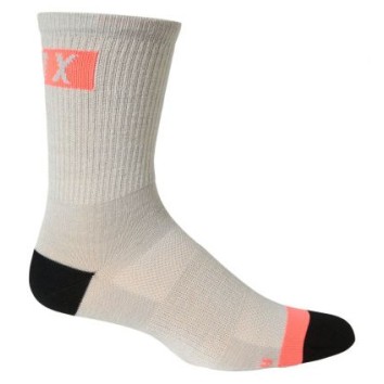 FOX 6" FLEXAIR MERINO SOCK [LT GRY]