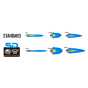 SHARK LED LIGHT BAR 40", CURVED, 240W, R 1060 MM - 5D